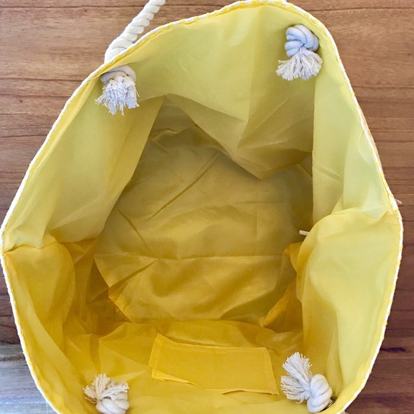 Yellow pool/beach bag - Picture 3 of 3